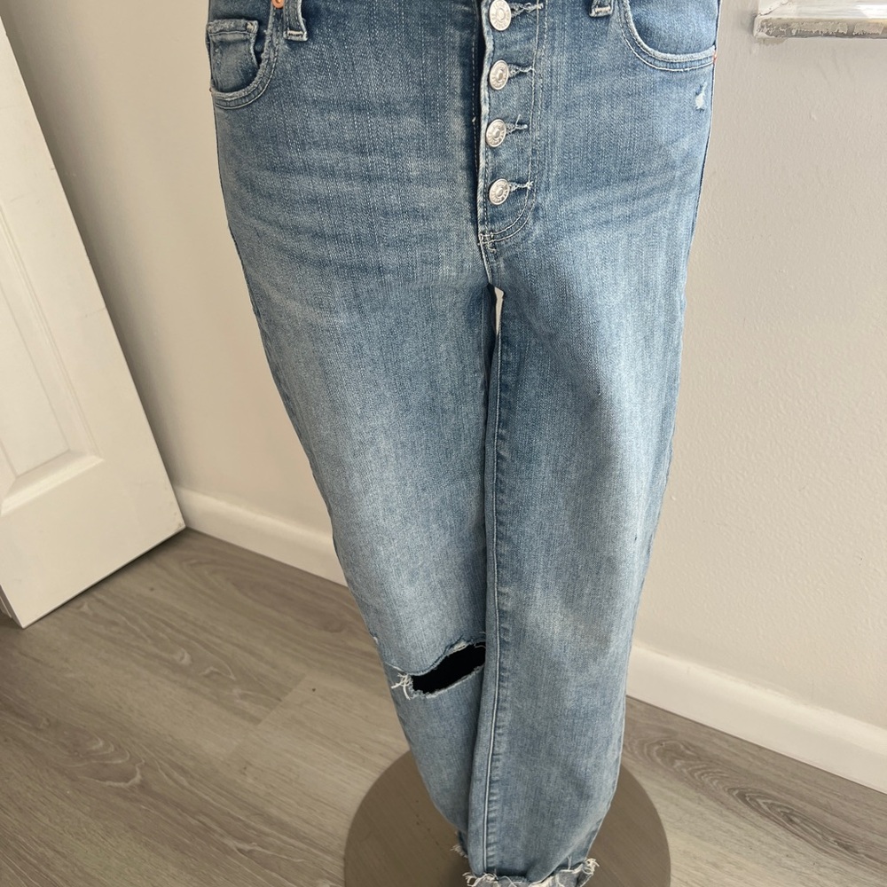 Paige Light Blue Denim Jeans